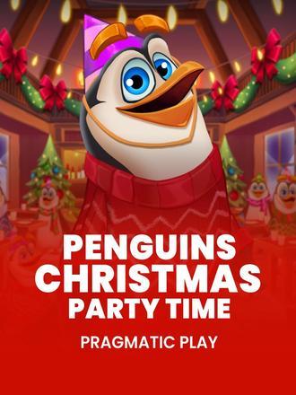 Penguins Christmas Party Time